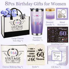vintage 1966 gift basket design for milestone birthday