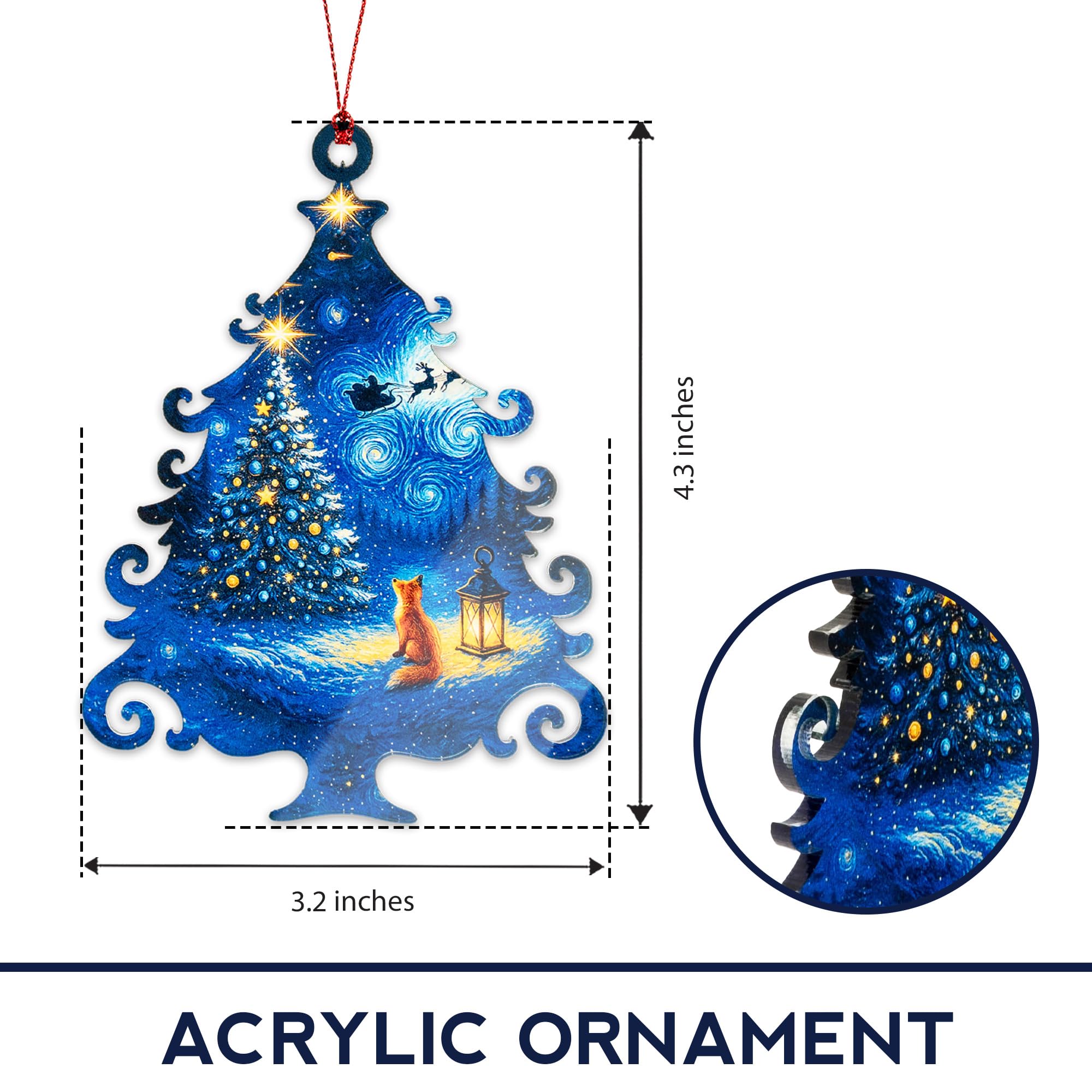 Vintage Christmas Ornaments decorative ornament on tree