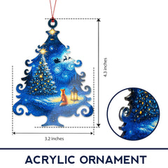 Vintage Christmas Ornaments decorative ornament on tree