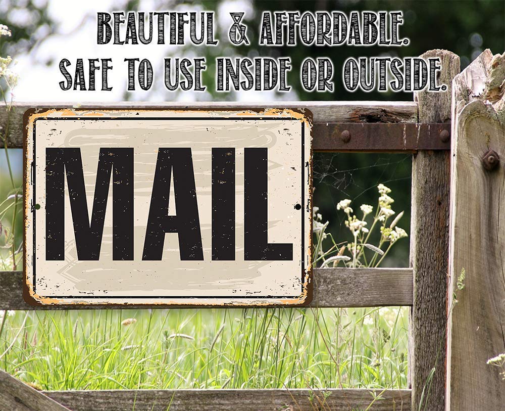Classic gift for Mail Man metal sign
