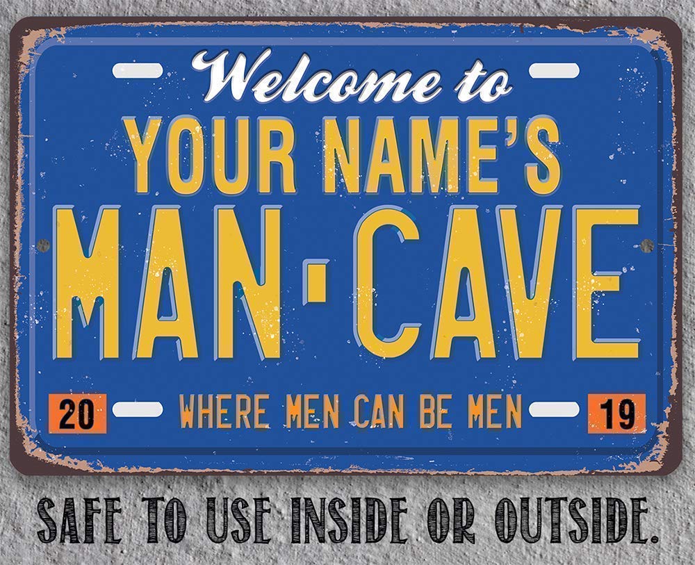 Vintage metal sign 8x12 inches epoxy ink