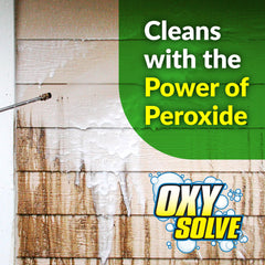 Mold mildew stain remover for exterior surfaces