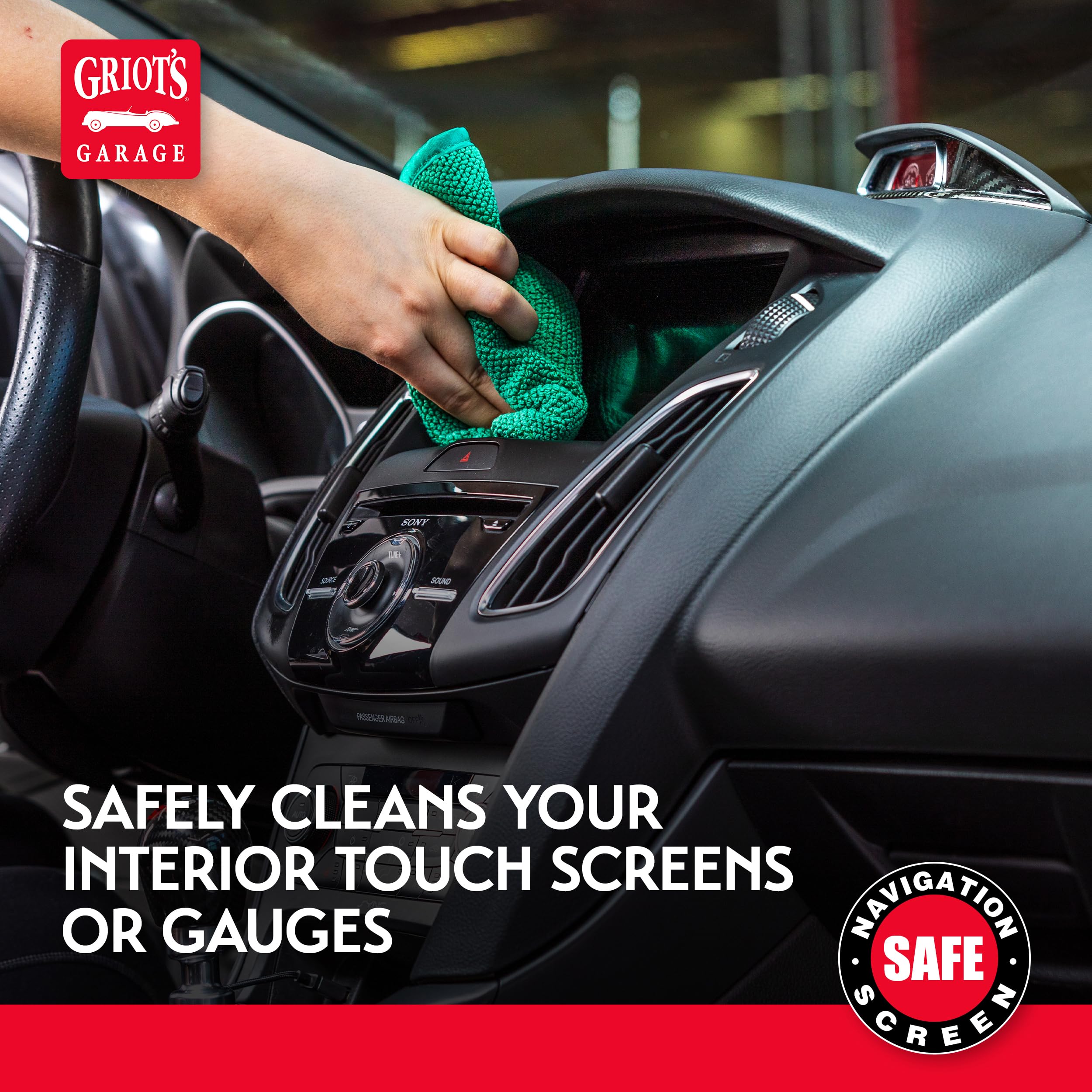 Citrus scented interior cleaner for car cabin