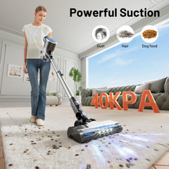 Battery indicator on VIPSUN cordless vacuum during charging