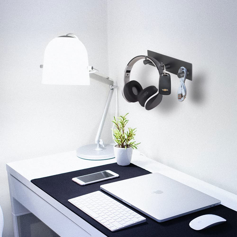 Black VIRFIN key holder for wall multipurpose storage