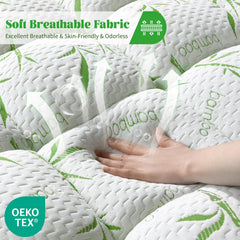 viscose made from bambu cooling fabric detail