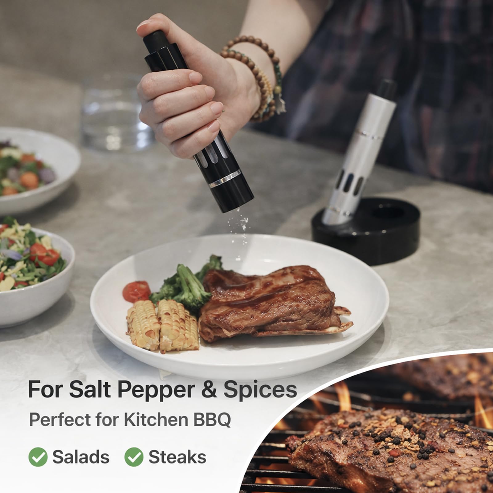 Transparent visible window to monitor spice levels