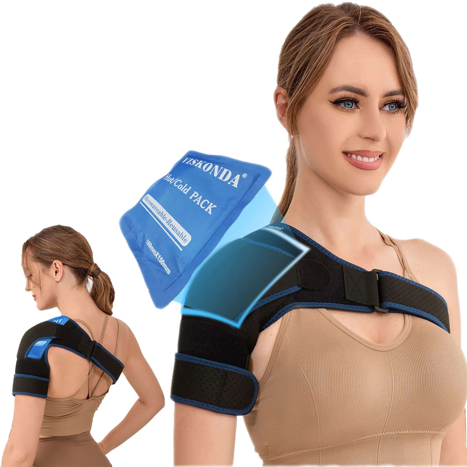 VISKONDA branded shoulder support packaging image