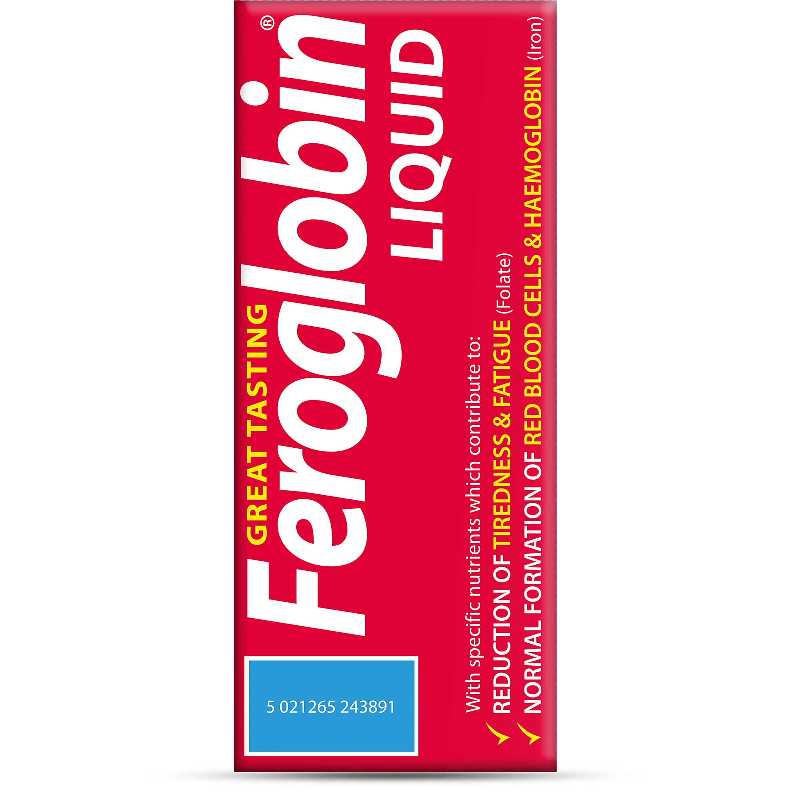 Gentle on the stomach Feroglobin Liquid