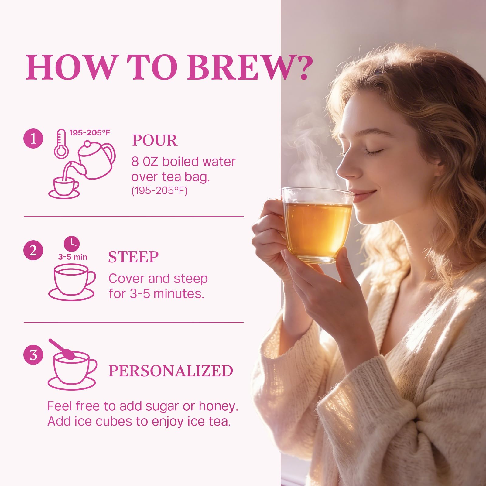 Vital Tea Hormone Balance Tea for Women raspberry leaf and rose blend
