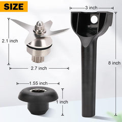 Vitamix blade replacement kit components