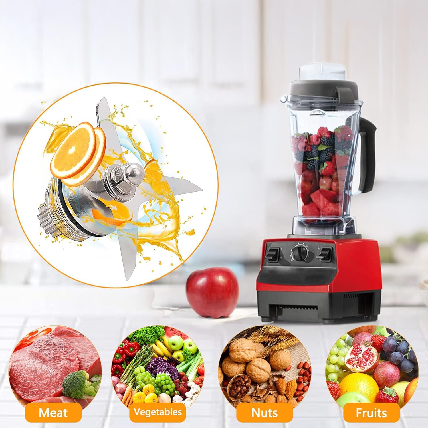 Contents of Vitamix replacement kit