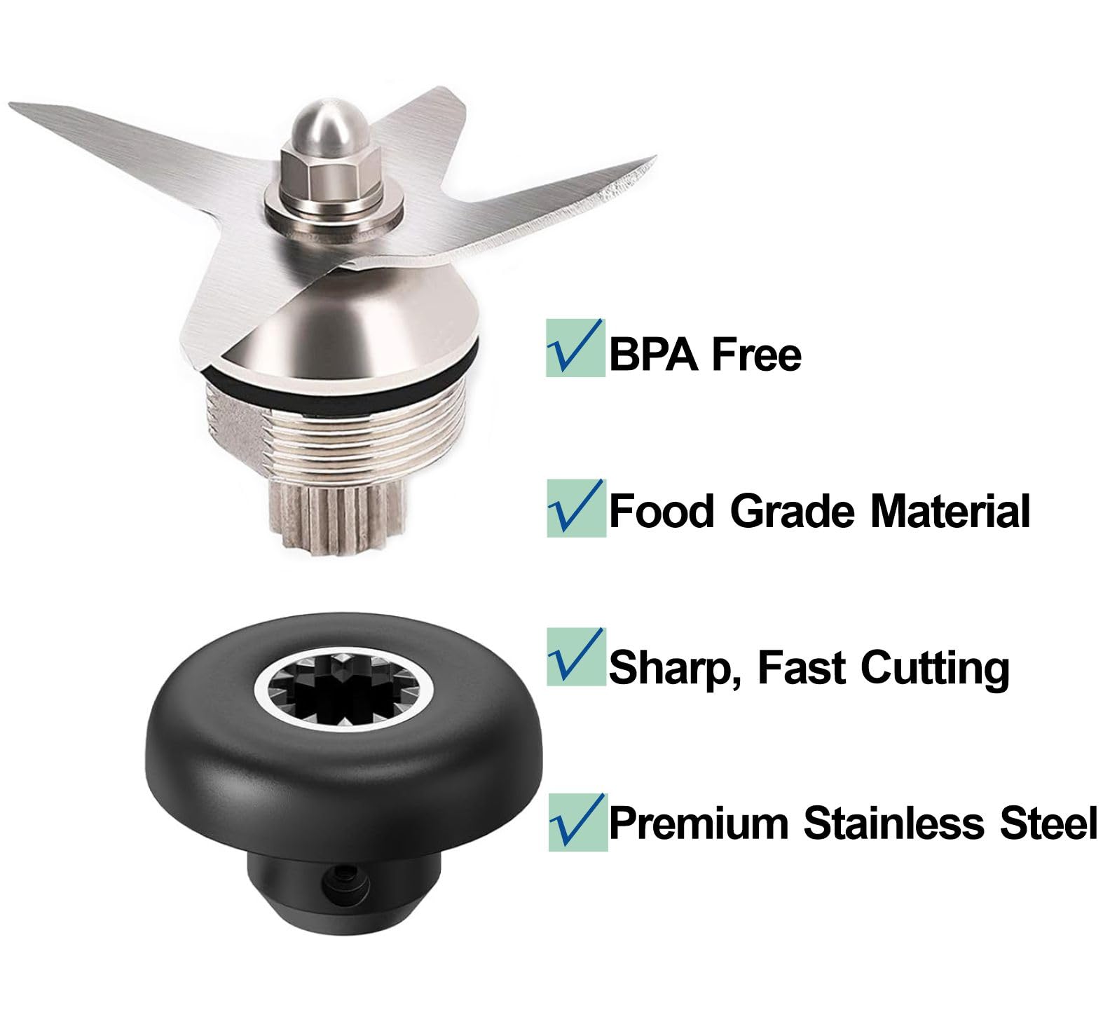 Wrench and drive socket kit for Vitamix