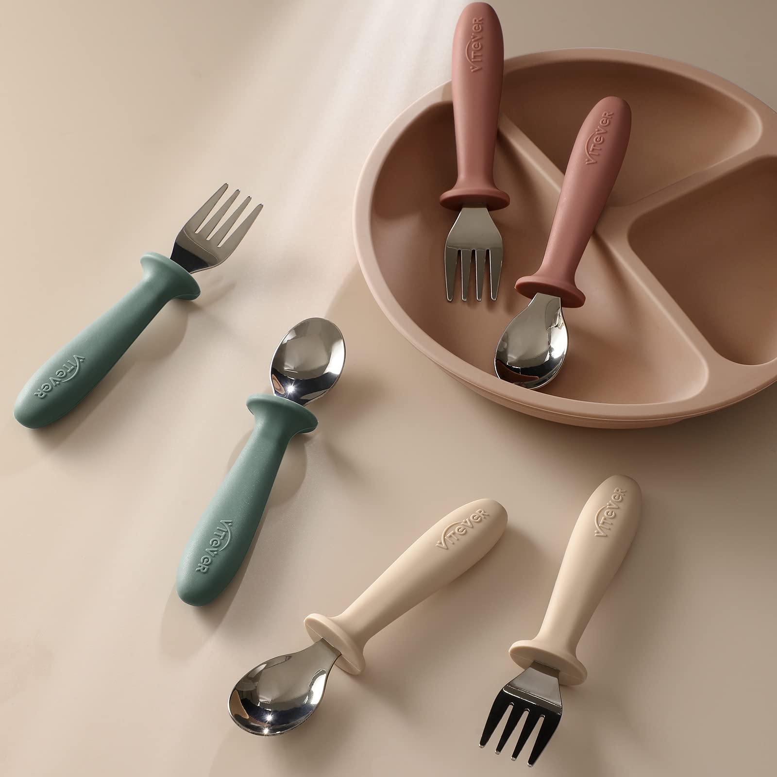 Dishwasher safe toddler utensils for easy cleaning