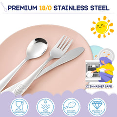 Fork from VITEVER 10-piece toddler utensils set