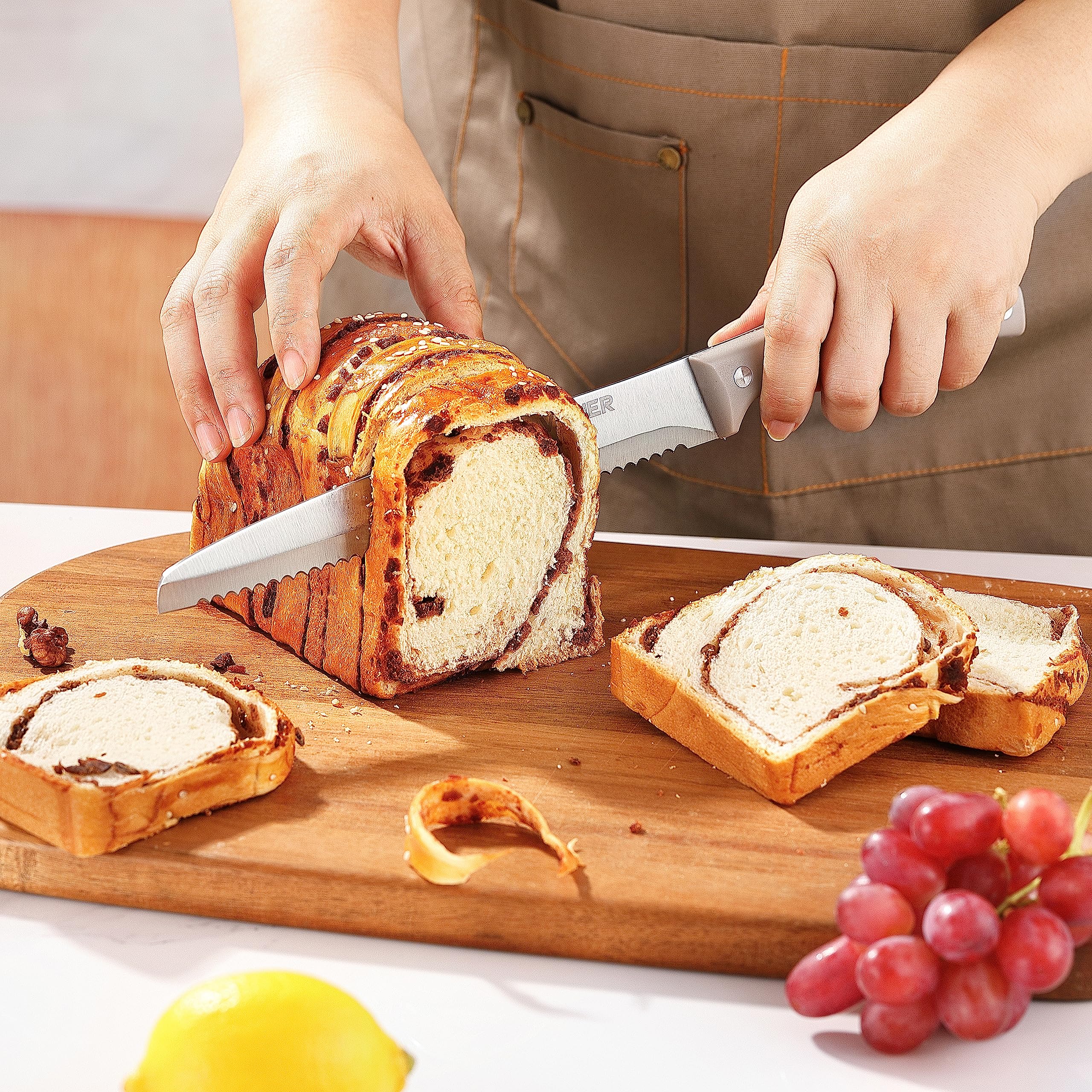 VITUER bread knife sheath for safe storage