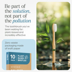 Ergonomic bamboo handle design for comfortable brushing