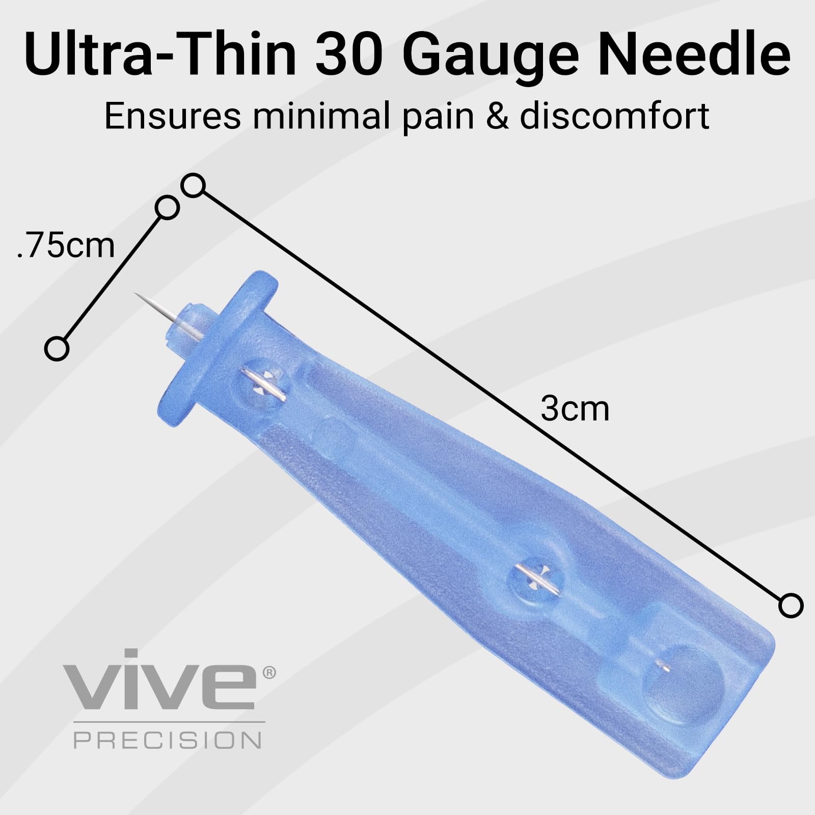 Gamma sterilized lancets for safety and shelf life