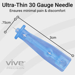 Gamma sterilized lancets for safety and shelf life