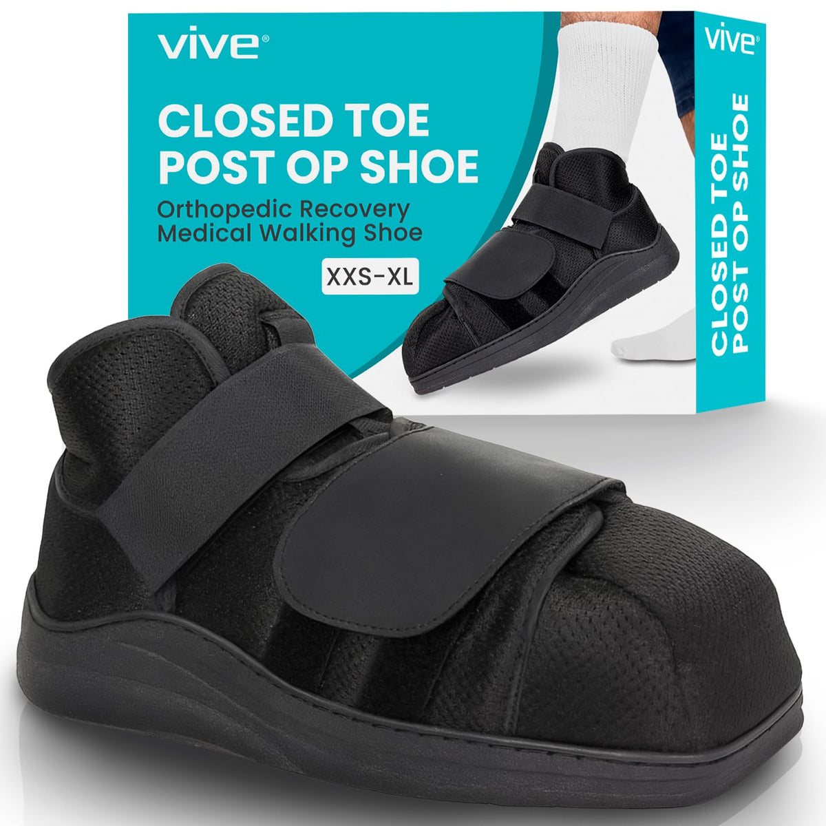 Vive Closed Post Op Shoe unisex design