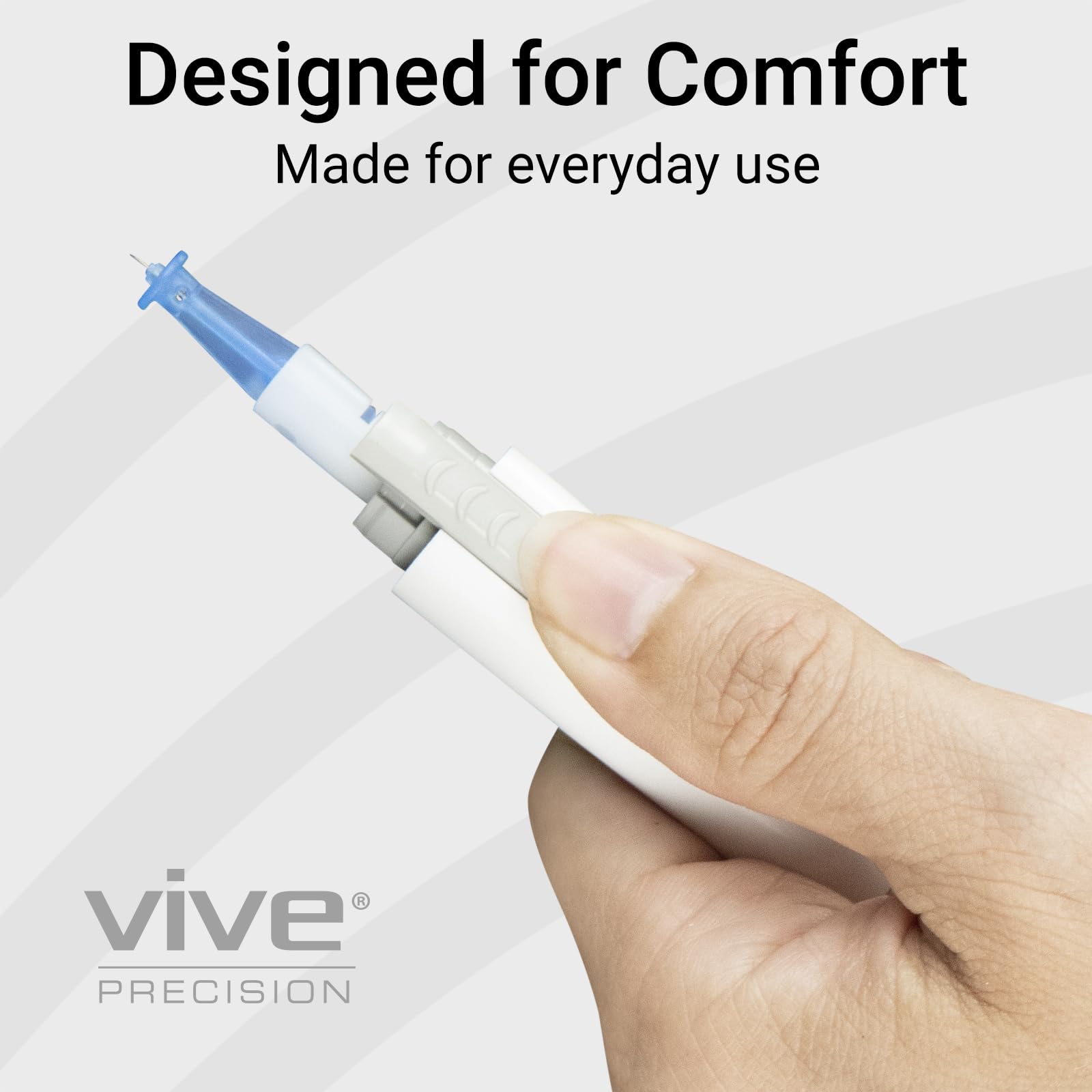 Vive Precision lancets ready for diabetes testing