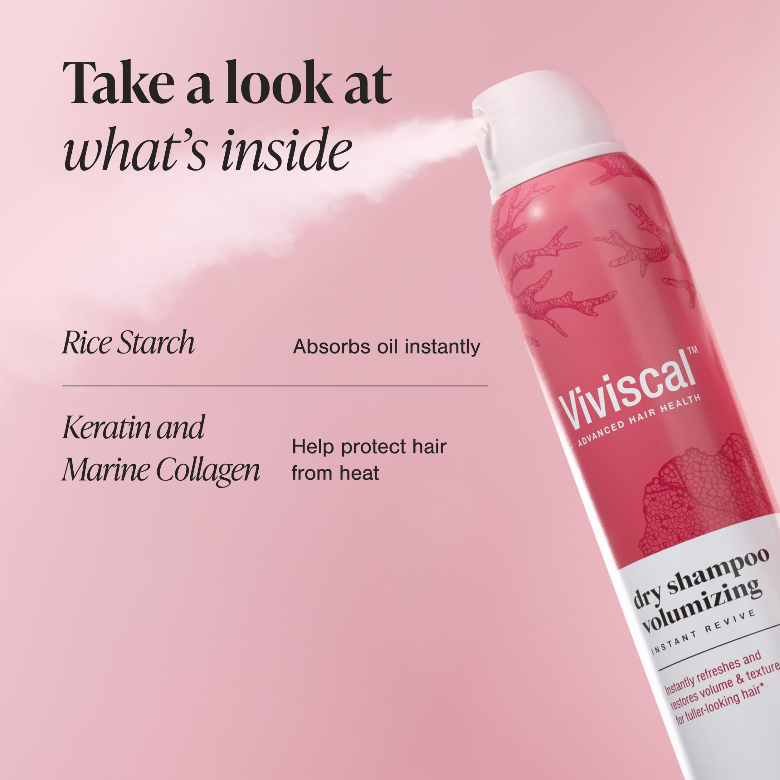 Viviscal volumizing dry shampoo 3.81 oz packaging
