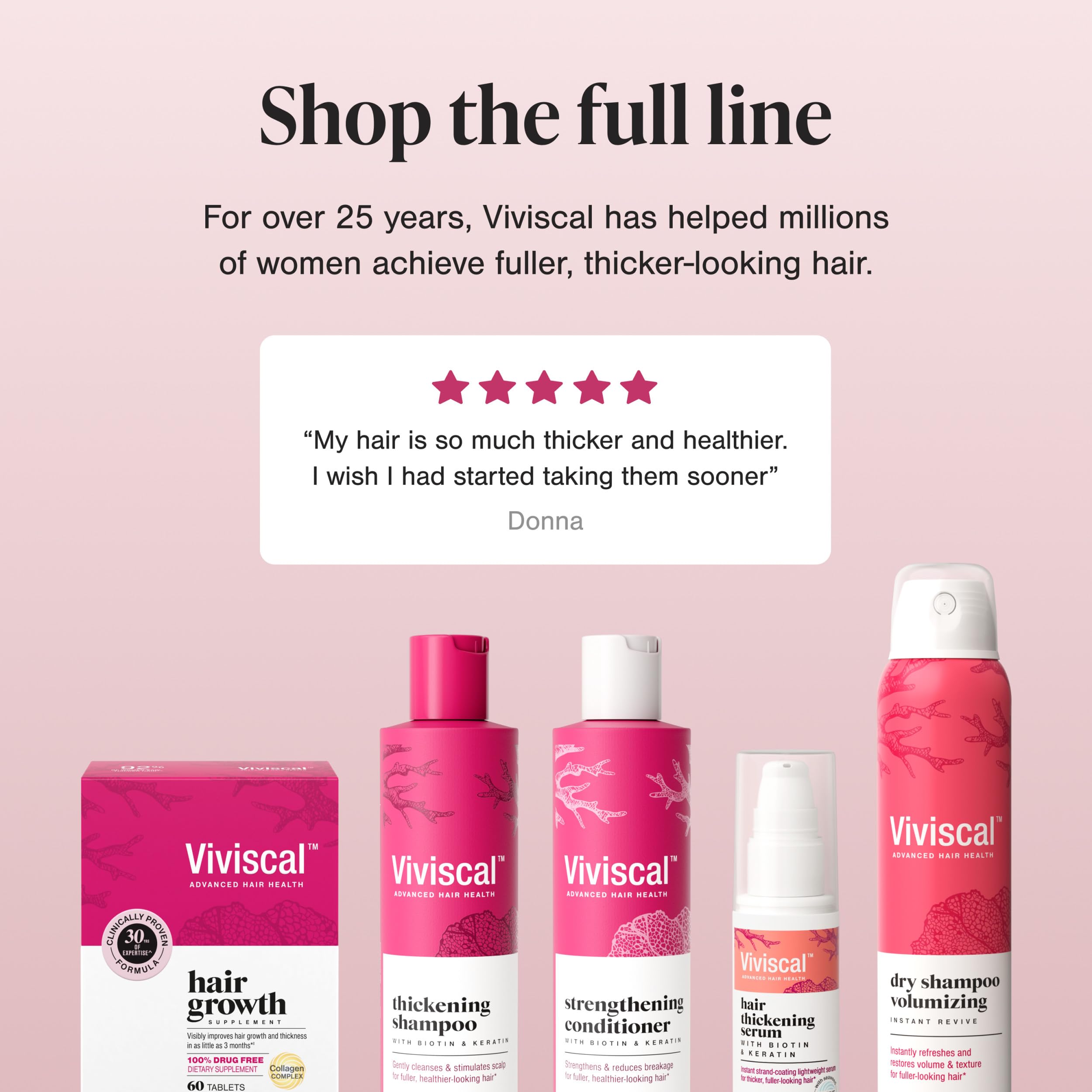 Viviscal dry shampoo ideal for daily routine
