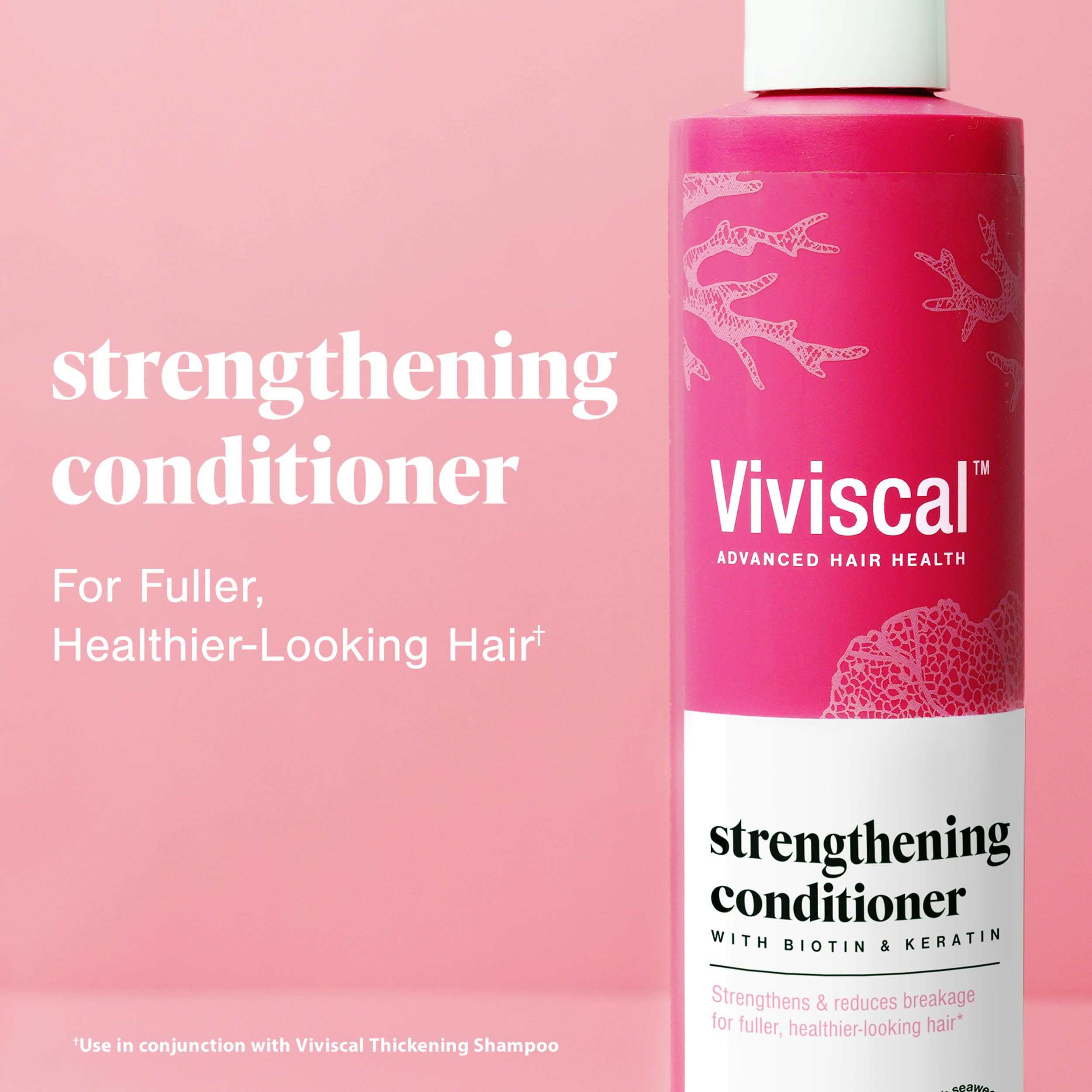 Viviscal Strengthening Conditioner 8.45 oz label