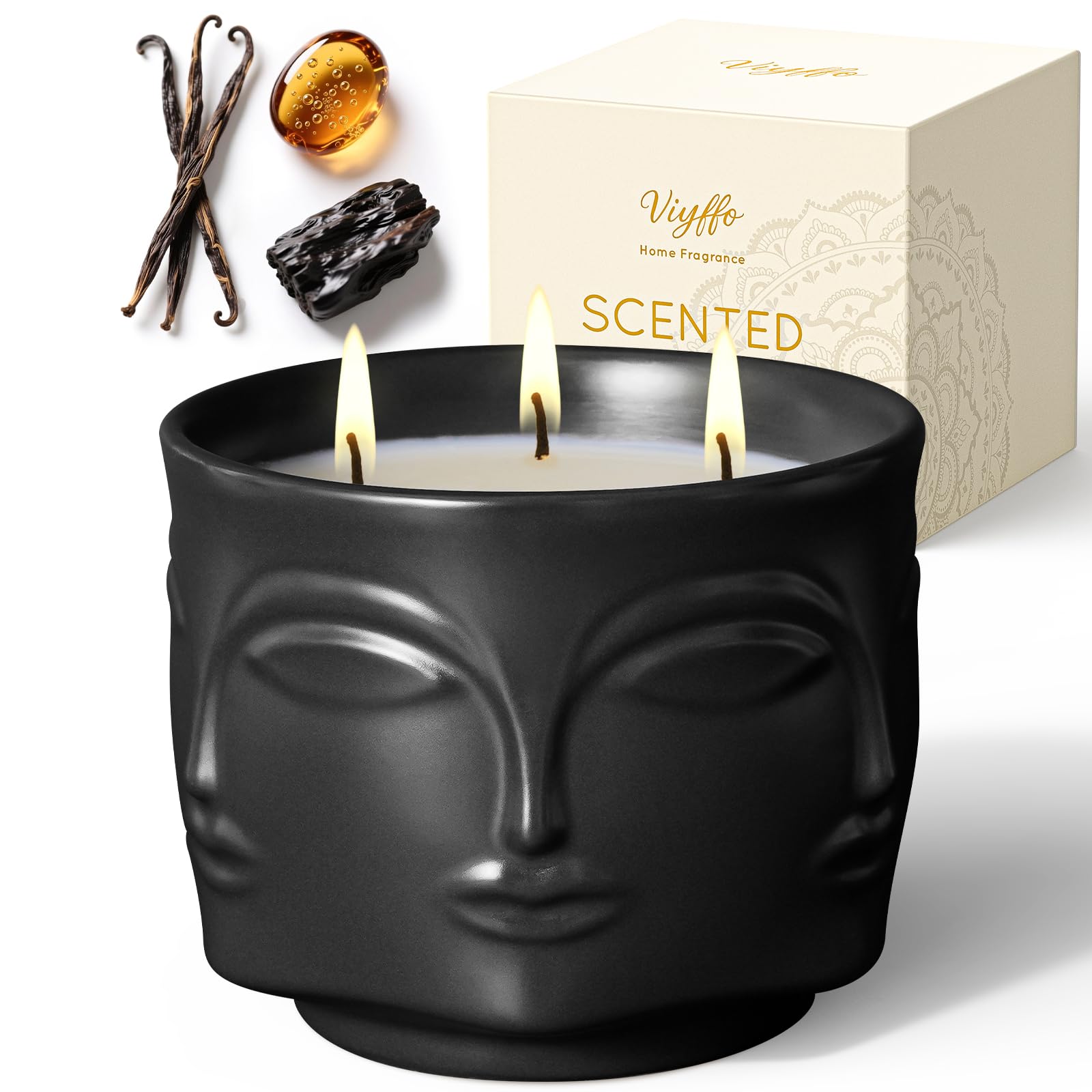 Viyffo gift-ready candle packaging