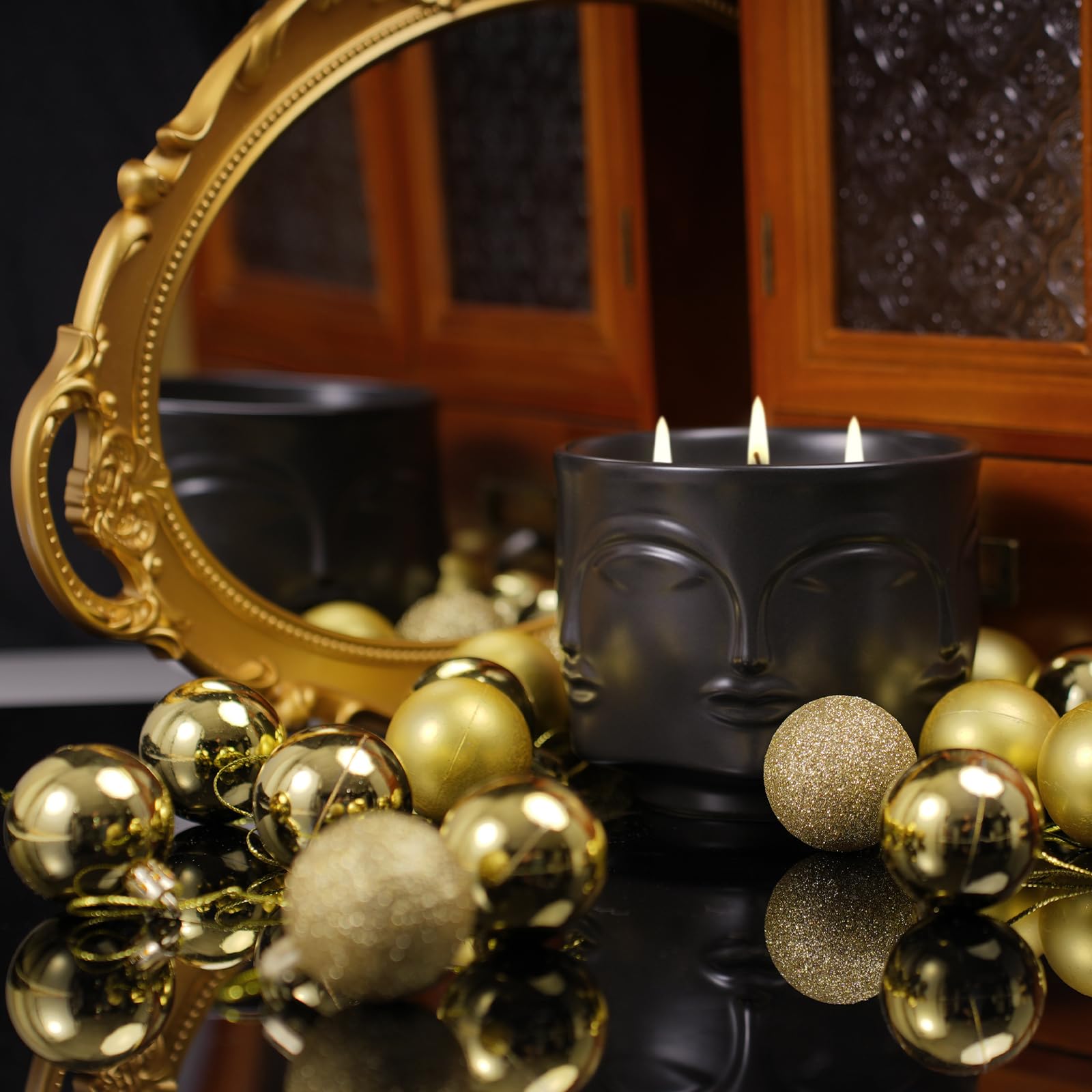 Viyffo premium soy wax candle with 8% essential oils