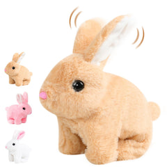 Vizela Bunby realistic rabbit toy brown color