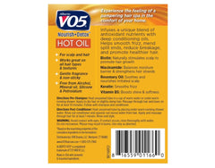 VO5 moisturizing treatment packaging with vitamin and protein formula