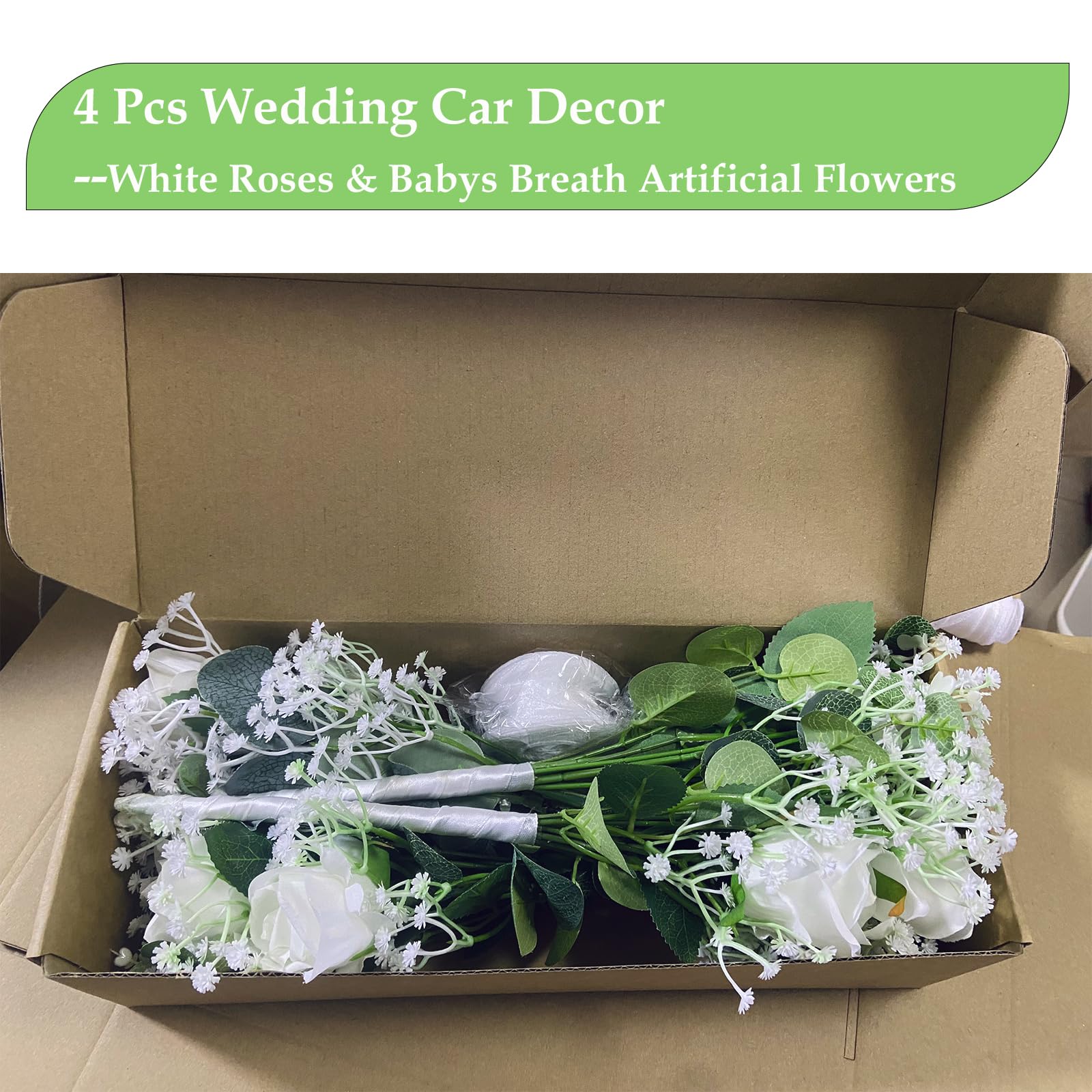 Reusable artificial wedding flowers for future celebrations