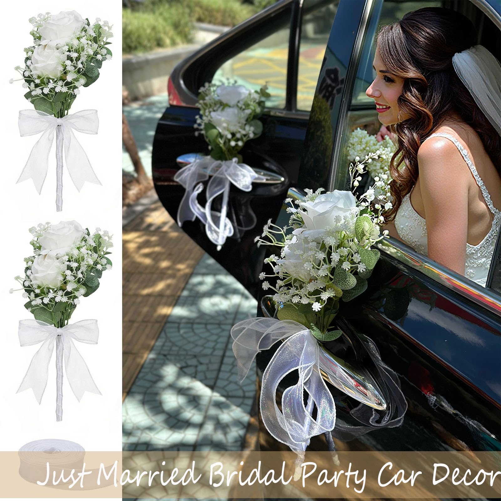 Table centerpieces and engagement decor using VoeuMared set