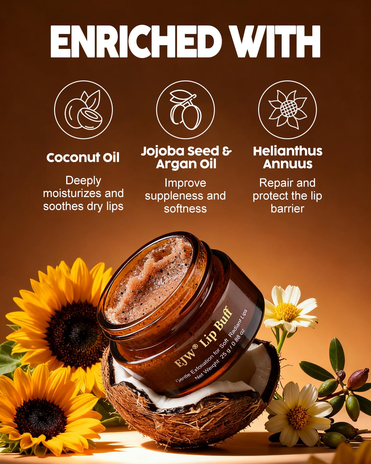 volcanic perlite exfoliator ingredient blend