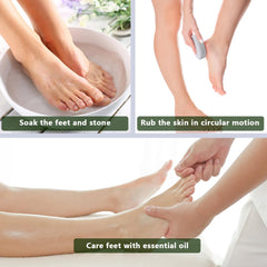Volcanic pumice stone for durable foot callus removal