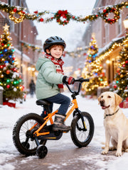 vollsch 14-inch BMX style kids bike orange coaster brake