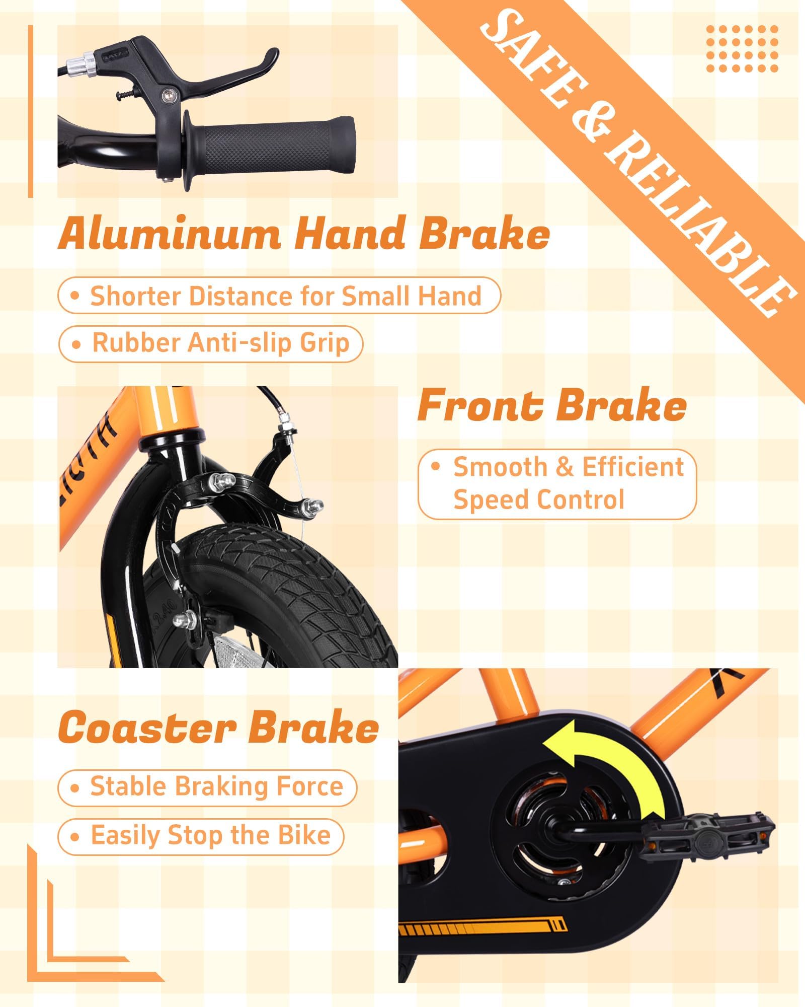 full chain guard and safety features on vollsch bike