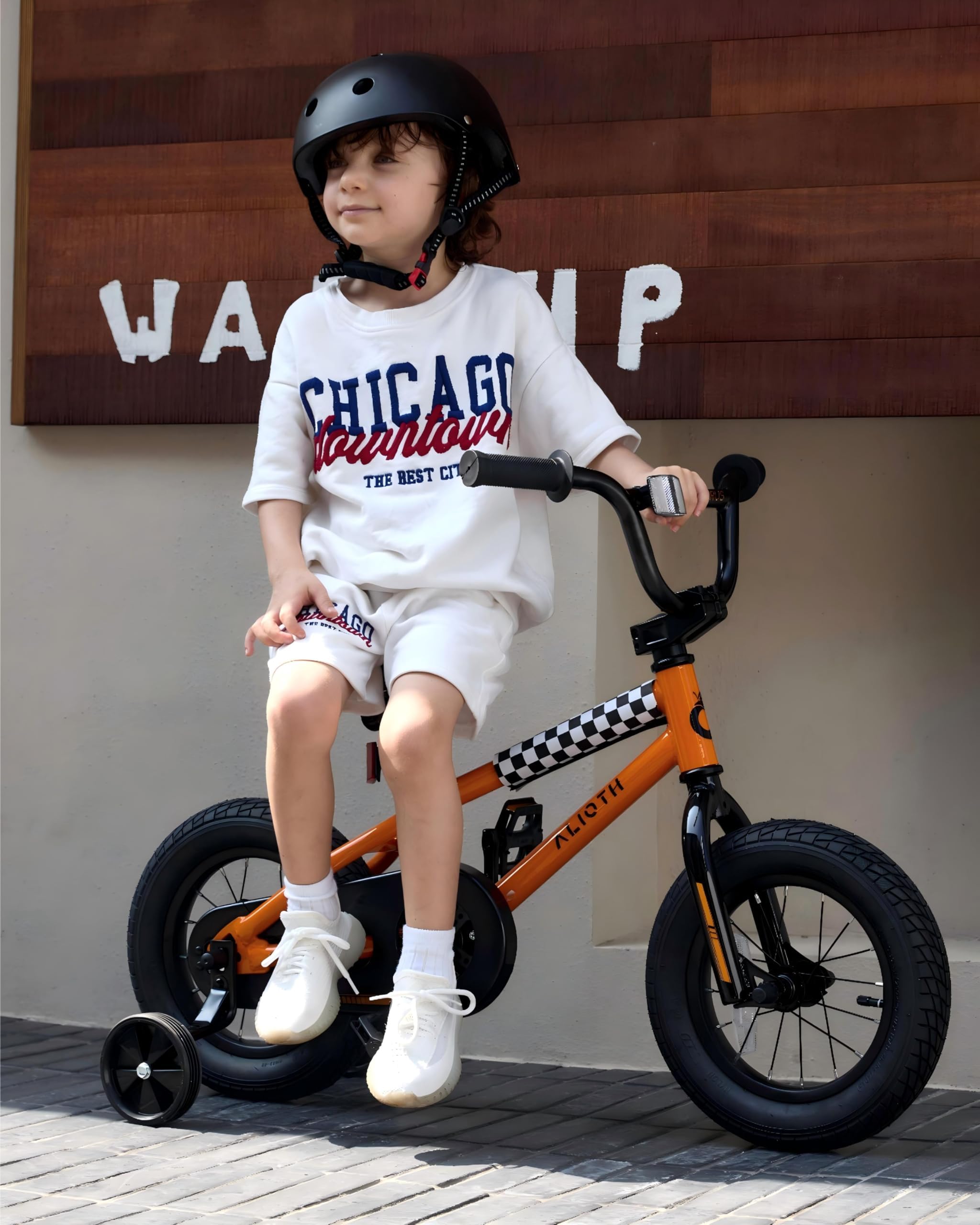14x2-4 inch tires on vollsch BMX kids bike