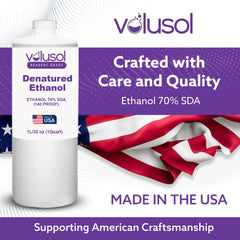 Denatured ethanol 140 proof used for research labs Volu-Sol
