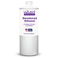 Volu-Sol reagent-grade 70% denatured ethanol bottle 1000 mL