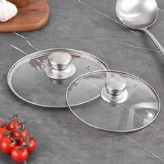 Stainless reinforced edge lid for frying pan by VONOTO