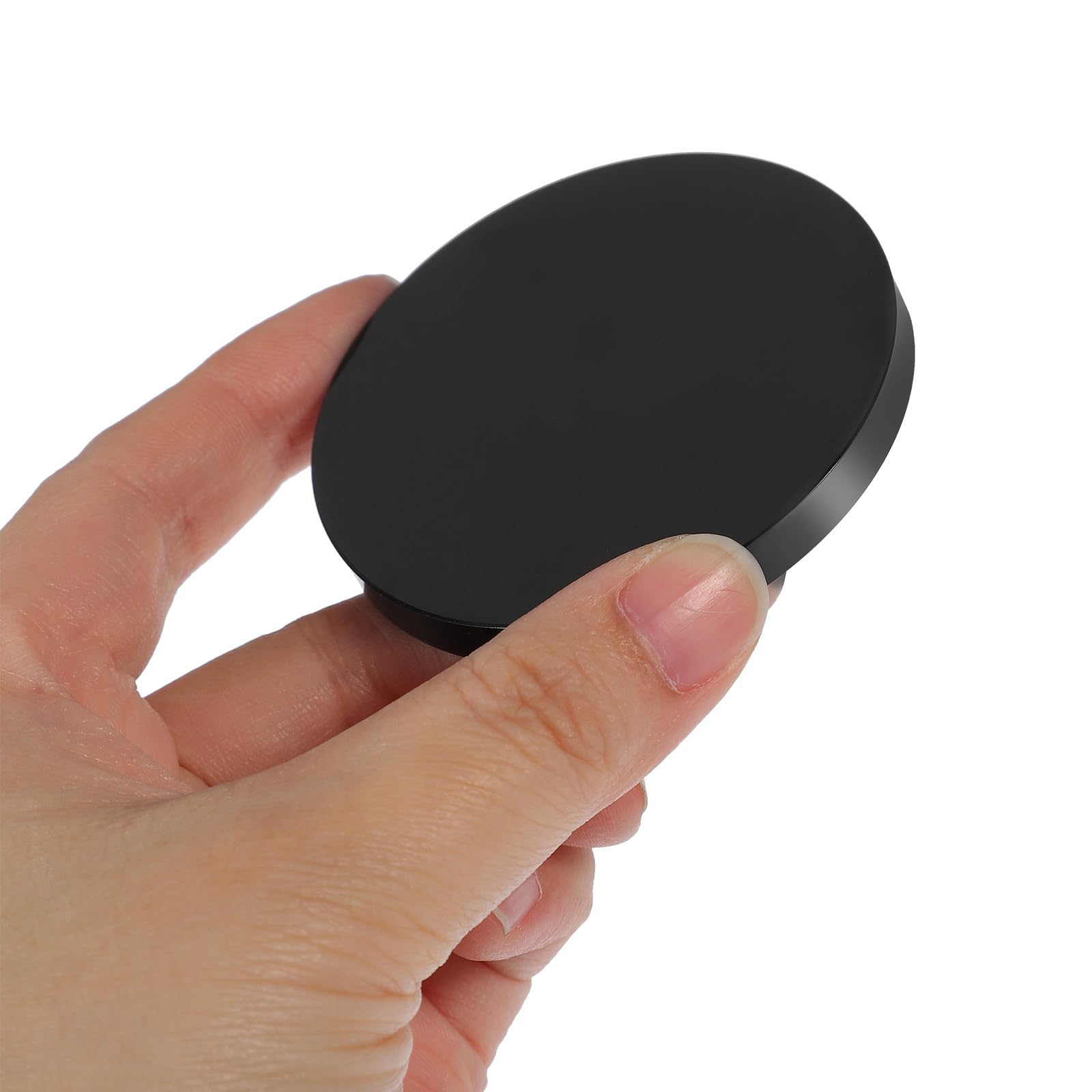 Circle disc obsidian plate for divination and meditation