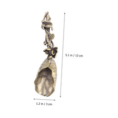 Leaf tea spoon copper scoop by VOSAREA