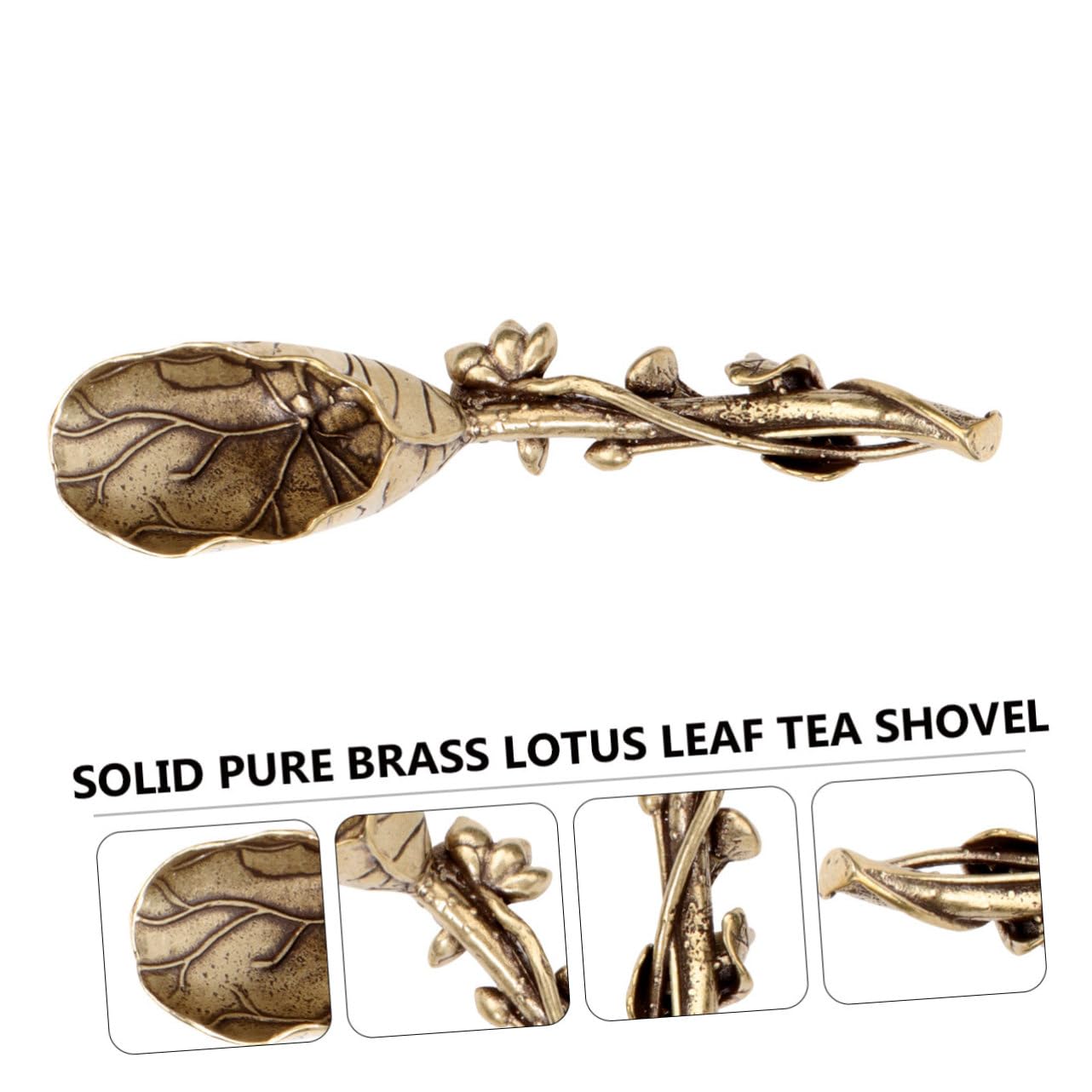 Loose matcha scoop lotus design by VOSAREA