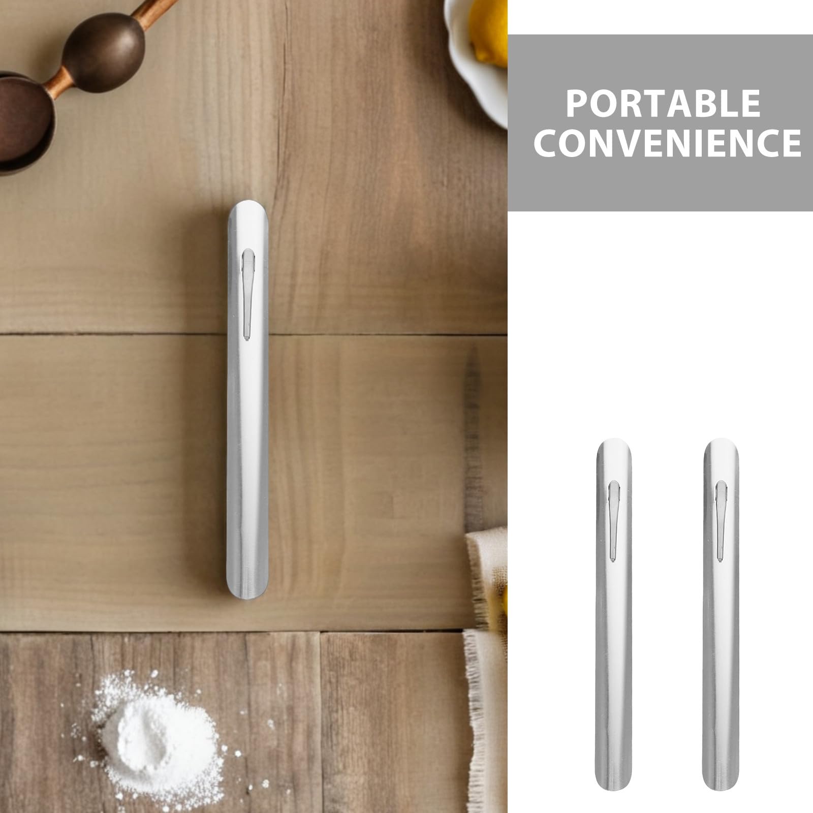 Vosarea stainless steel crumb scraper tool alt