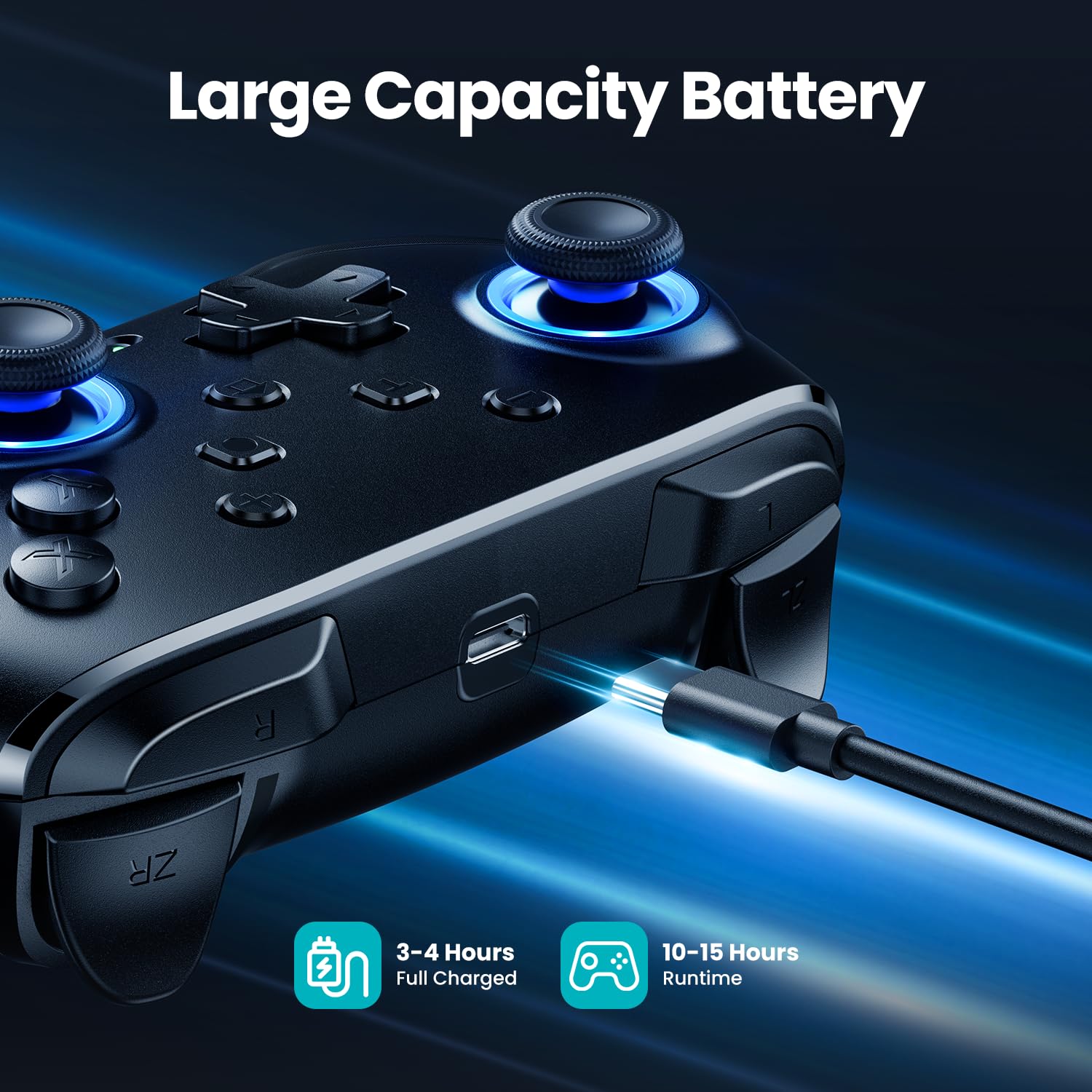 Joystick recalibration and factory reset options for VOYEE controller