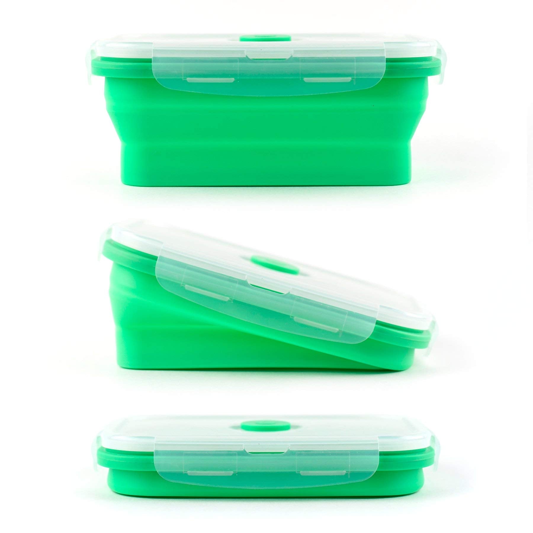 Dishwasher safe silicone lunch boxes by Vremi