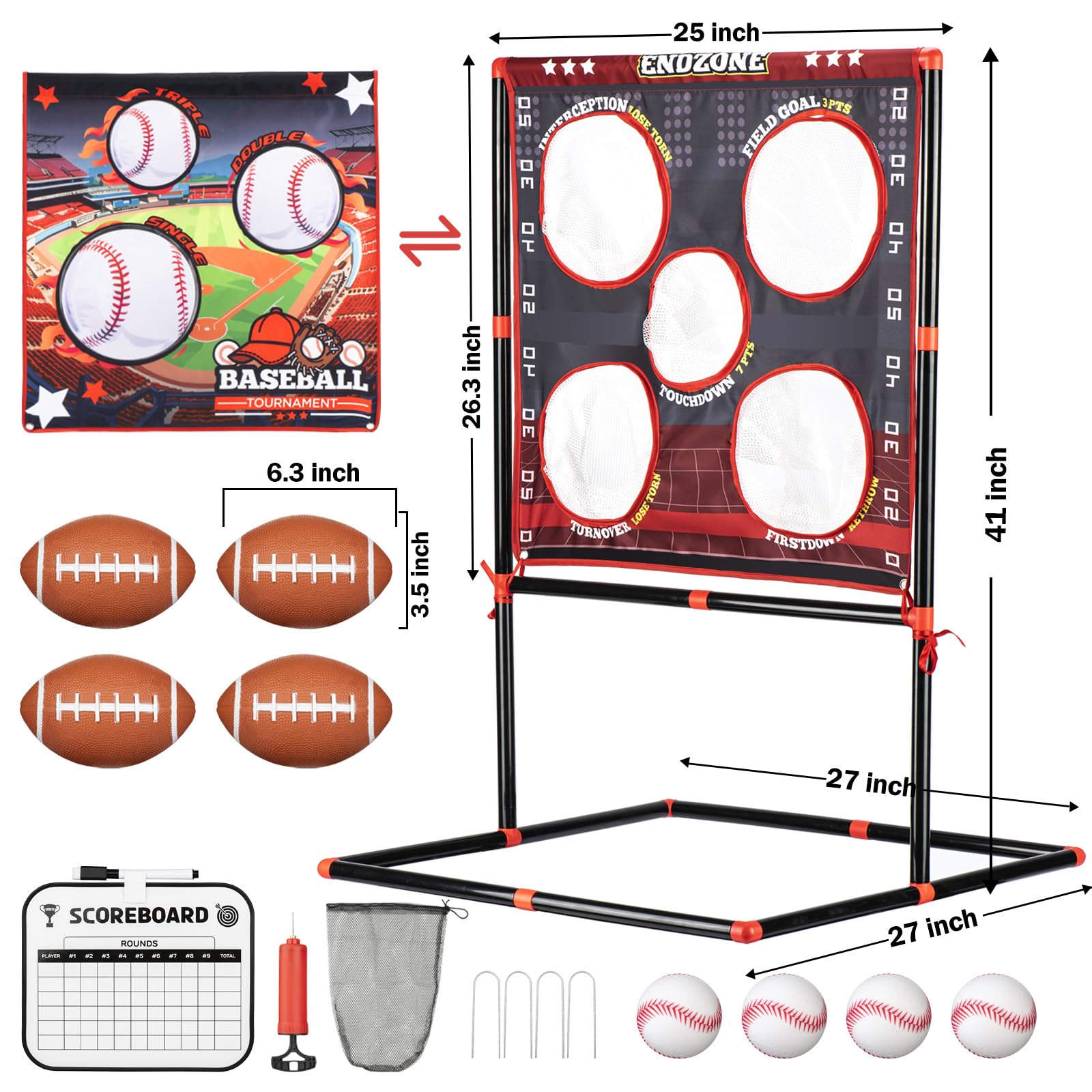 Kids ages 3-8 playing outdoors with VROGTIK toss game in yard