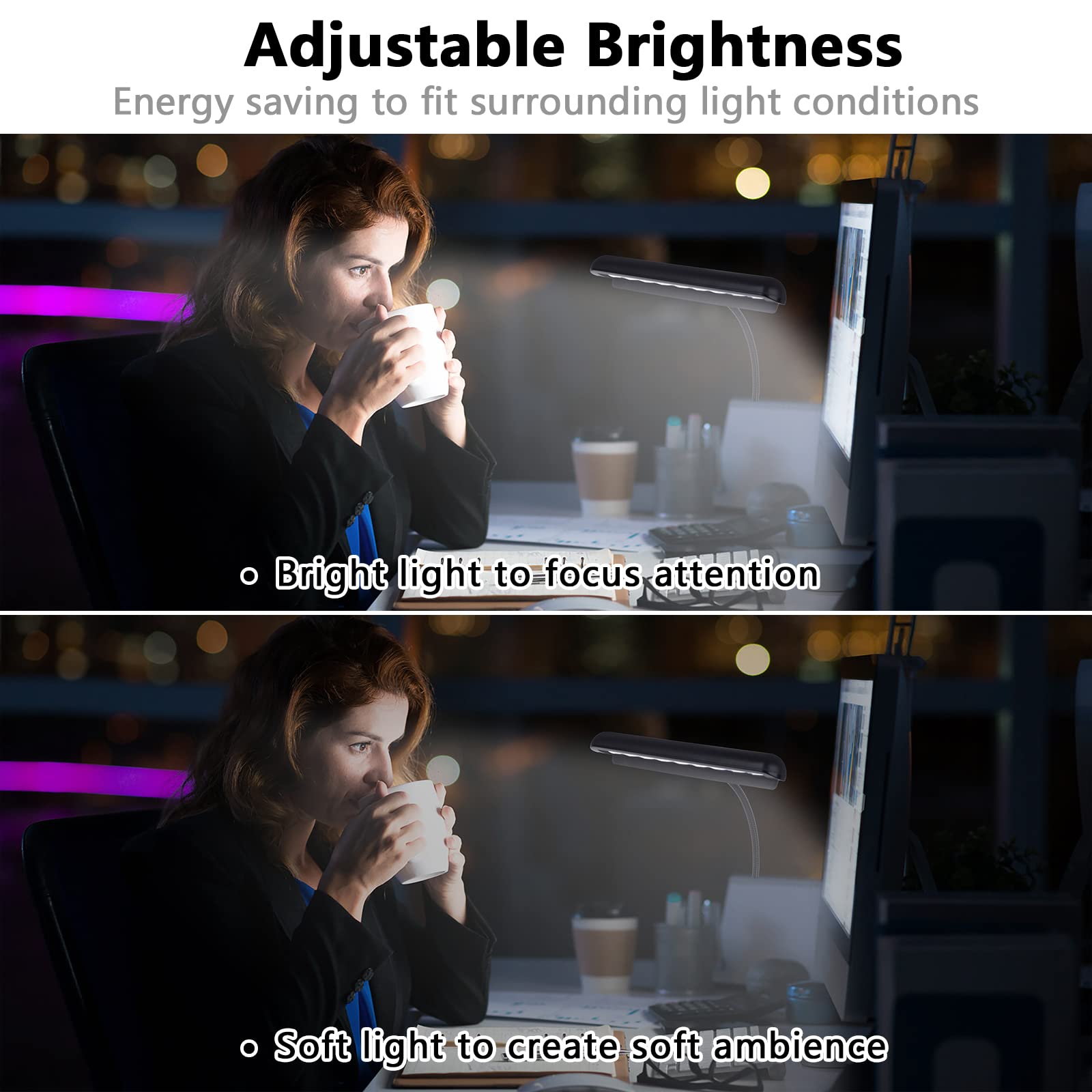 Multi-use light for music stands pianos and DJ tables
